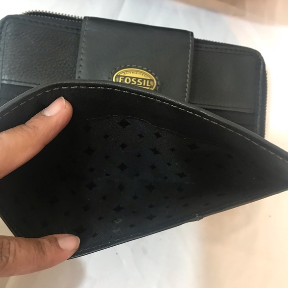 Vintage Fossil purse with wallet - Picture 3 of 7
